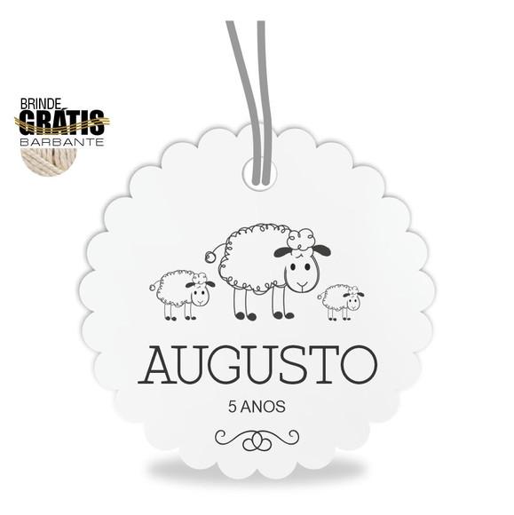 Tag infantil escalope ovelhinha