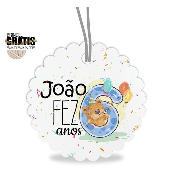Tag infantil escalope ursinho