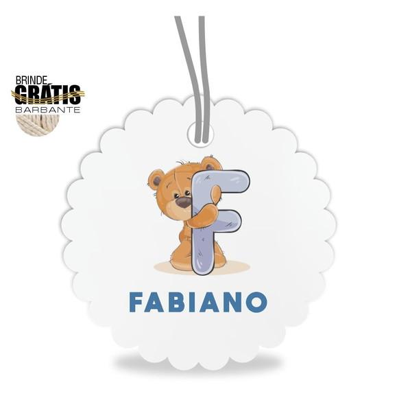 Tag infantil escalope ursinho