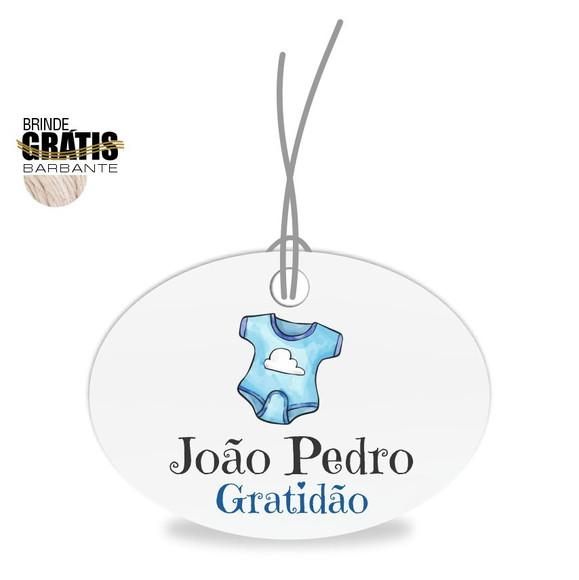 Tag infantil oval body menino