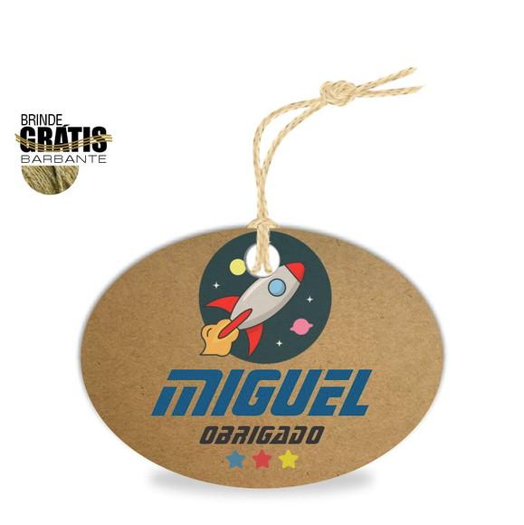 Tag infantil oval foguete astronauta