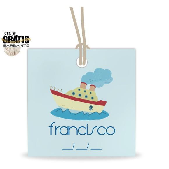 Tag infantil quadrada vbarquinho