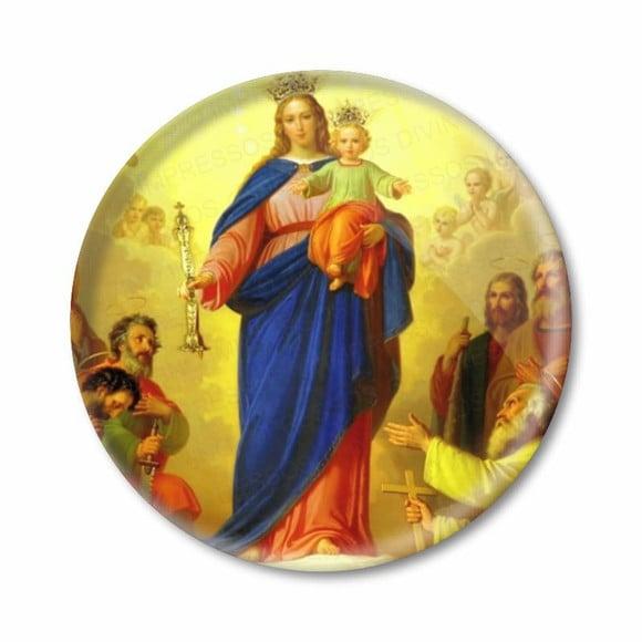Boton Nossa Senhora Auxiliadora