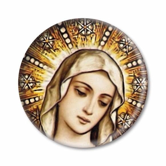 Boton Nossa Senhora de Lourdes