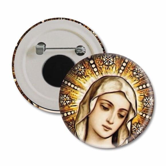 Boton Nossa Senhora de Lourdes