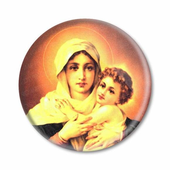 Boton Nossa Senhora de Schoenstatt