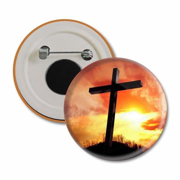 Boton religioso Cruz