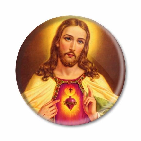 Boton Sagrado Coração de Jesus