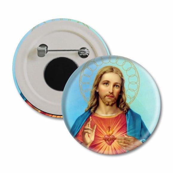 Boton Sagrado Coração de Jesus