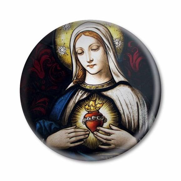 Boton Sagrado Coração de Maria
