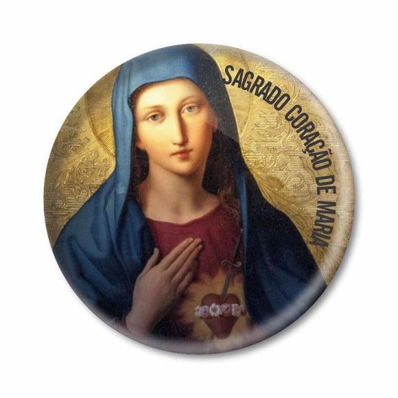 Boton Sagrado Coração de Maria