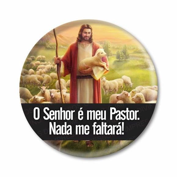 Boton Salmo 23 - Jesus Cristo