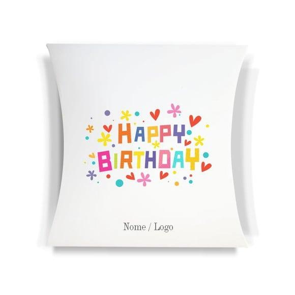 Caixa Travesseiro / Almofada Personaliz. Aniversário. Mod53