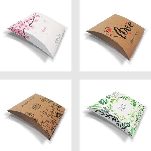 Caixa Travesseiro / Almofada Personaliz. Borboletas. Mod87