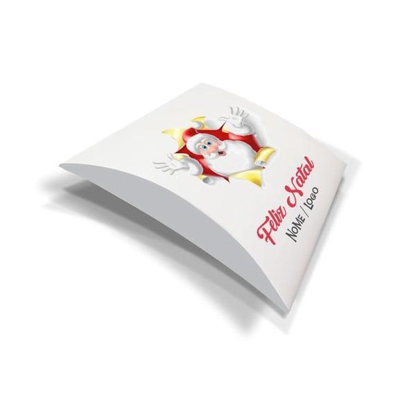 Caixa Travesseiro / Almofada Personaliz. Papai Noel. Mod102