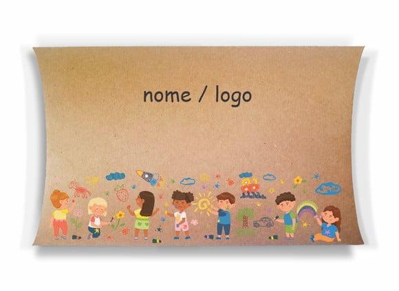 Caixa Travesseiro / Almofada Personalizada. Crianças. Mod78
