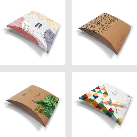 Caixa Travesseiro / Almofada Personalizada. Floral Mod1