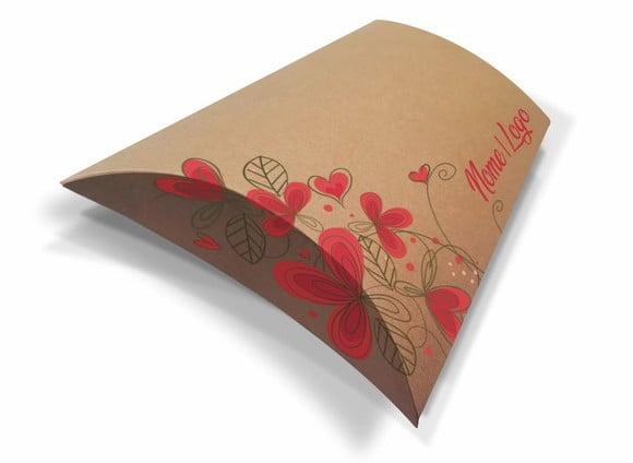 Caixa Travesseiro / Almofada Personalizada. Floral Mod50