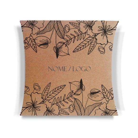Caixa Travesseiro / Almofada Personalizada. Floral Mod44