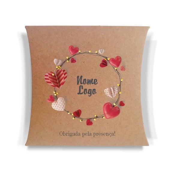 Caixa Travesseiro / Almofada Personalizada. Floral. Mod56