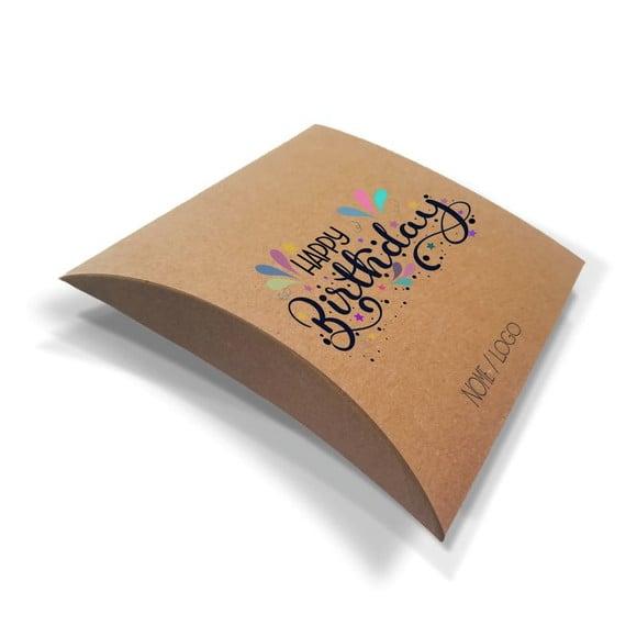 Caixa Travesseiro / Almofada Personalizada. Happy. Mod33