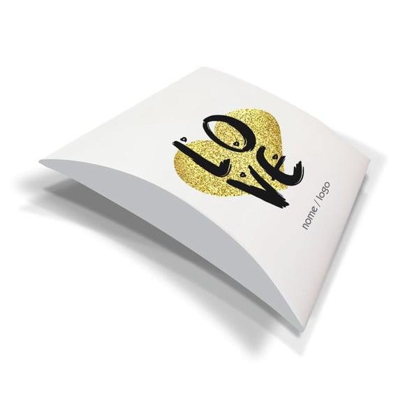Caixa Travesseiro / Almofada Personalizada. Love. Mod89