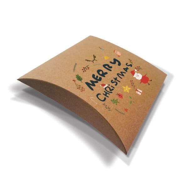 Caixa Travesseiro / Almofada Personalizada. Natal. Mod105