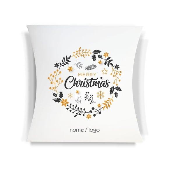 Caixa Travesseiro / Almofada Personalizada. Natal. Mod90