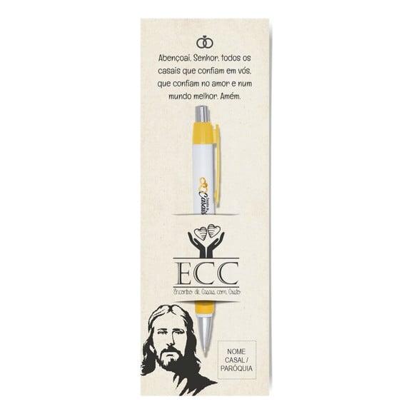 Card com Lápis e Borracha ou Caneta, Personalizado. M020.