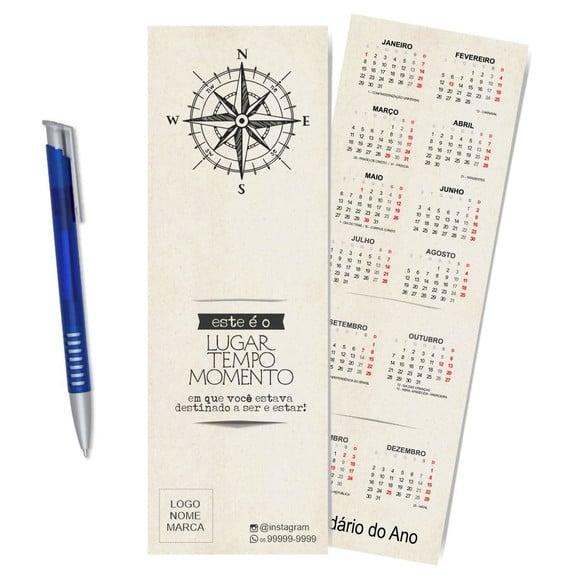 Card com Lápis e Borracha ou Caneta, Personalizado. M027