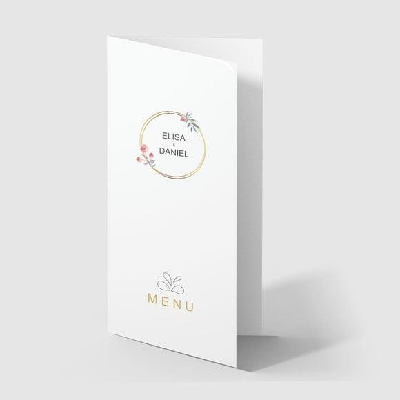 Cardápio / Menu Personalizado Casamento e Festas