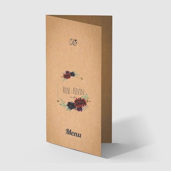 Cardápio / Menu Personalizado Casamento e Festas
