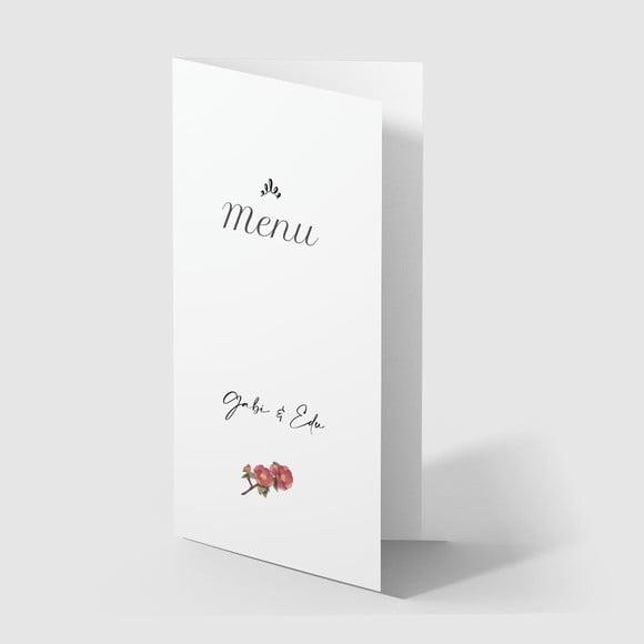 Cardápio / Menu Personalizado Casamento e Festas
