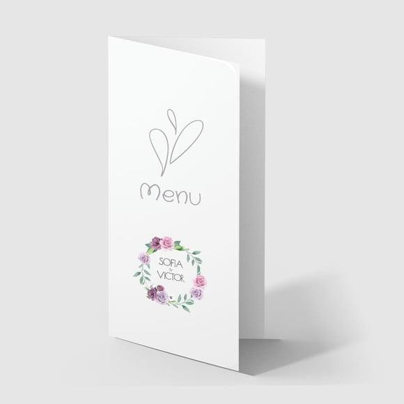 Cardápio / Menu Personalizado Casamento e Festas