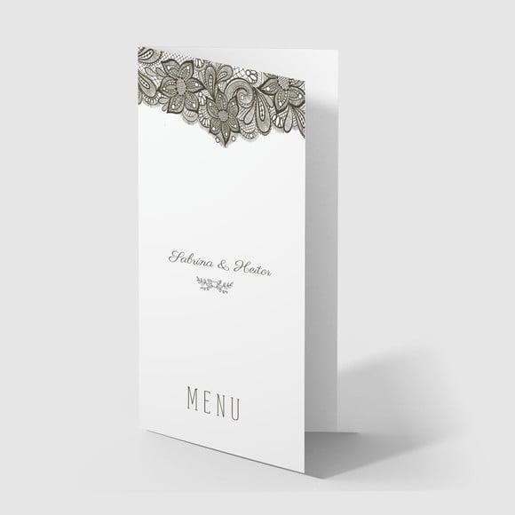 Cardápio / Menu Personalizado Casamento e Festas