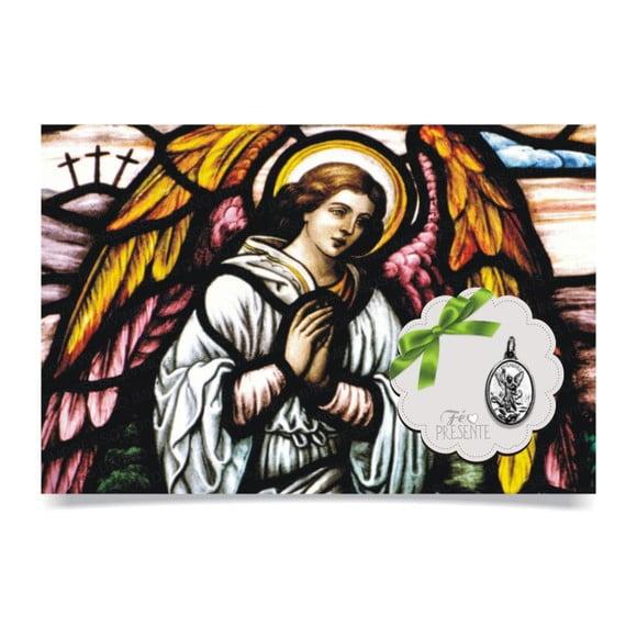 CARTÃO DE FELICITAÇÕES PERSONALIZADO + PINGENTE + ENVELOPE.
