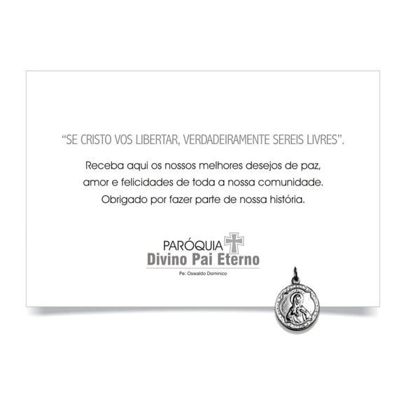 CARTÃO DE FELICITAÇÕES PERSONALIZADO + PINGENTE + ENVELOPE.