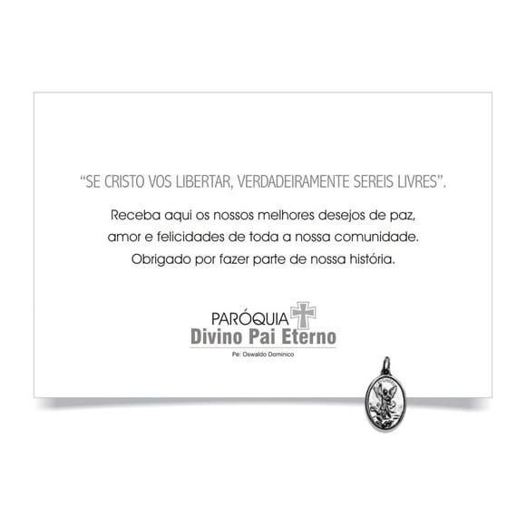 CARTÃO DE FELICITAÇÕES PERSONALIZADO + PINGENTE + ENVELOPE.