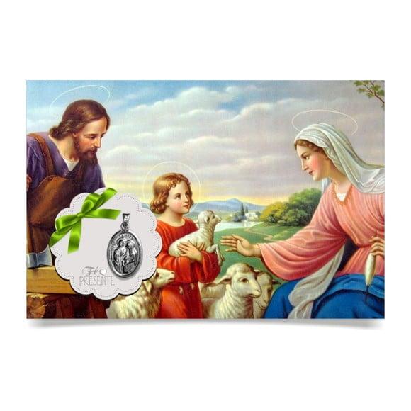 CARTÃO DE FELICITAÇÕES PERSONALIZADO + PINGENTE + ENVELOPE.
