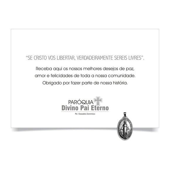 CARTÃO DE FELICITAÇÕES PERSONALIZADO + PINGENTE + ENVELOPE.
