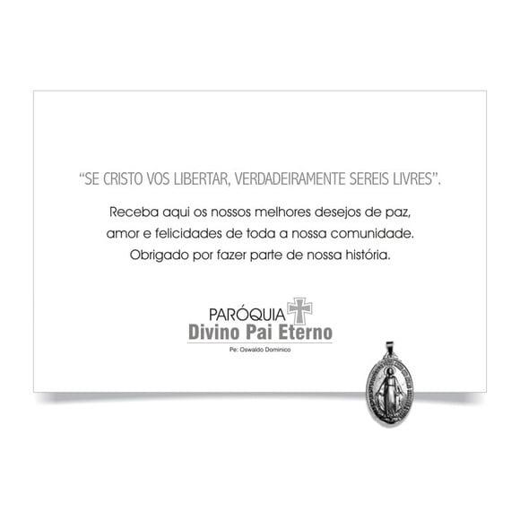 CARTÃO DE FELICITAÇÕES PERSONALIZADO + PINGENTE + ENVELOPE.