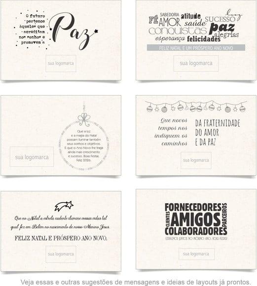 Cartão de Natal Person. com Dobra, Reciclado + Cor 40-016