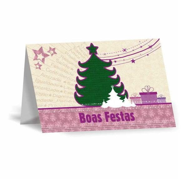 Cartão de Natal Personalizado