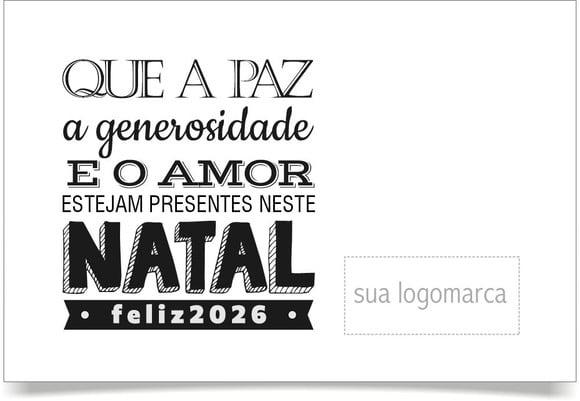Cartão de Natal Personalizado 10-001.
