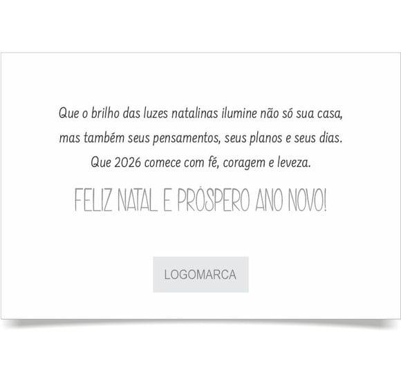 Cartão de Natal Personalizado 10-001.