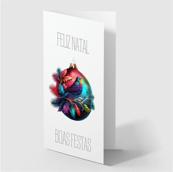 Cartão de Natal Personalizado Estreito, 25-004