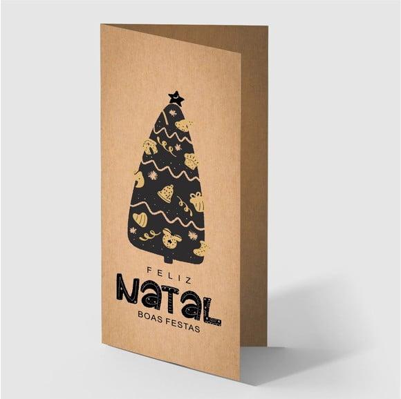 Cartão de Natal Personalizado Estreito, 25-006