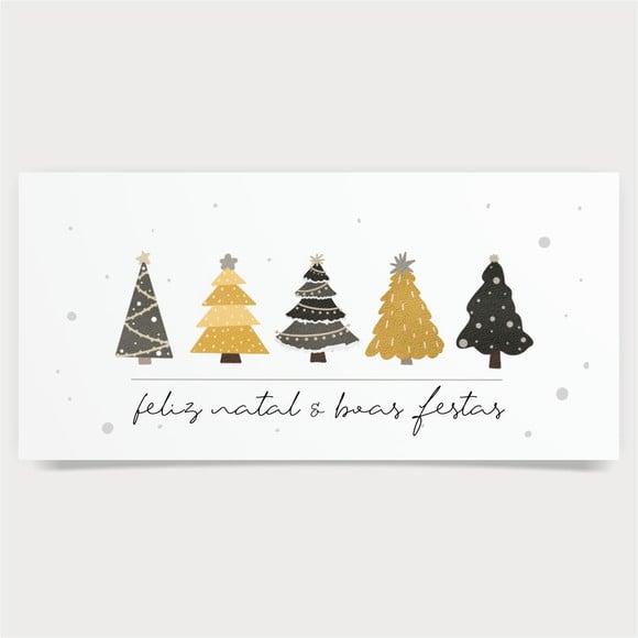 Cartão de Natal Personalizado Estreito, 25-005