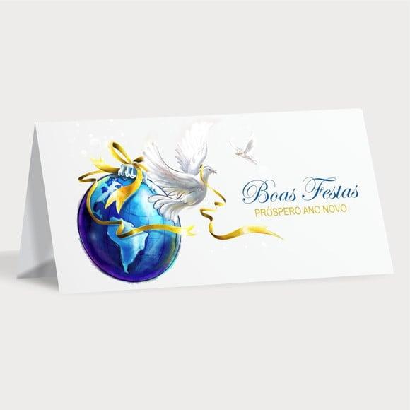 Cartão de Natal Personalizado Estreito, 25-012