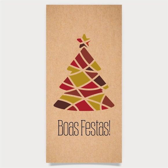 Cartão de Natal Personalizado Estreito, 25-019